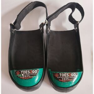 Impacto Toes2Go Protective Steel Toe Caps Overshoes Covers Size Large Green